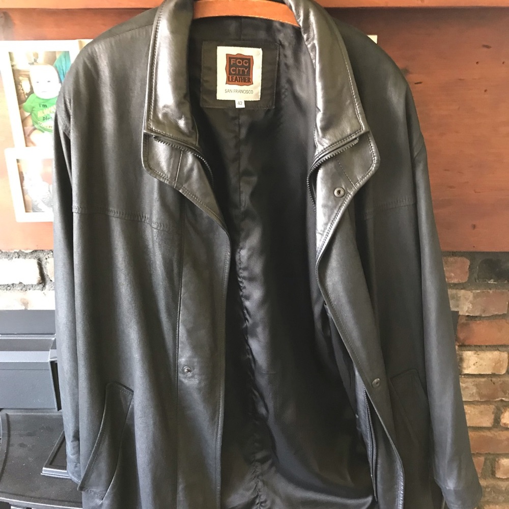 Men’s Fog City Leather Jacket